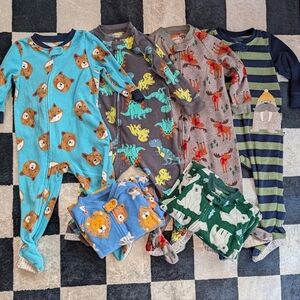 Assorted Baby Pajamas with Animal Prints